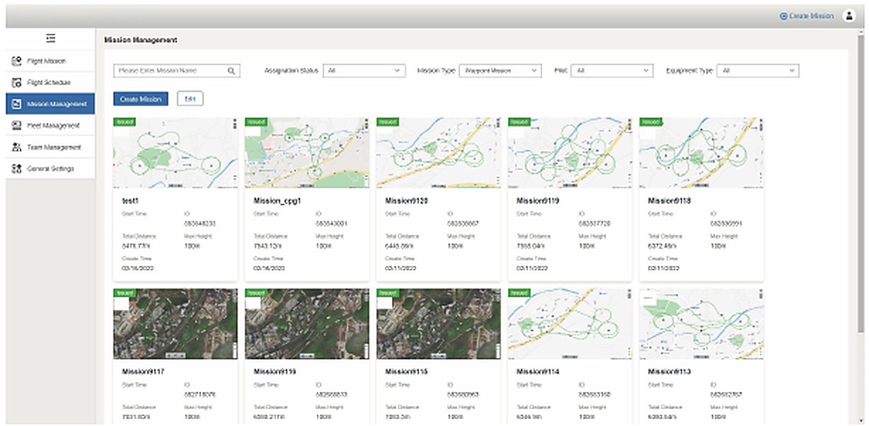 RAVAM COMMAND mission management interface