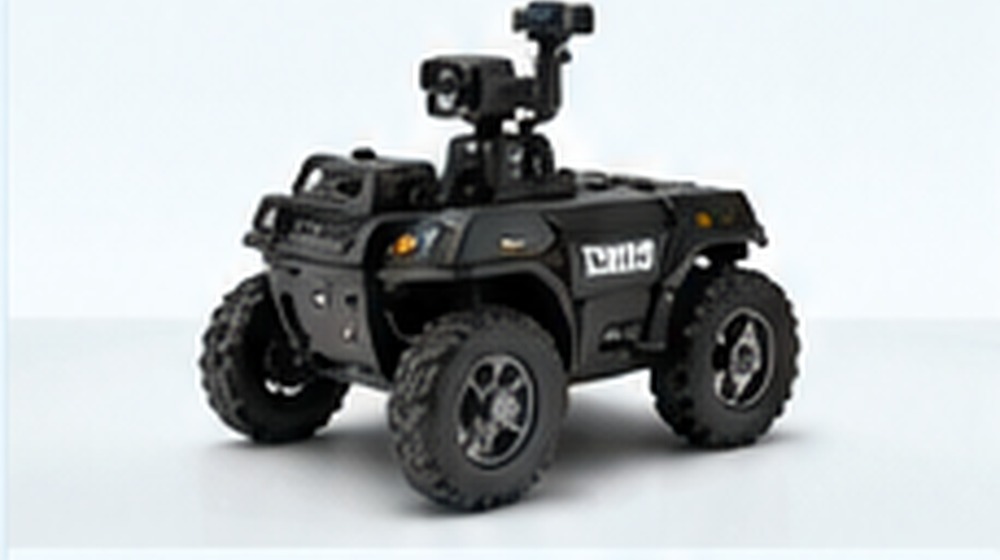 Compact unmanned ground vehicle