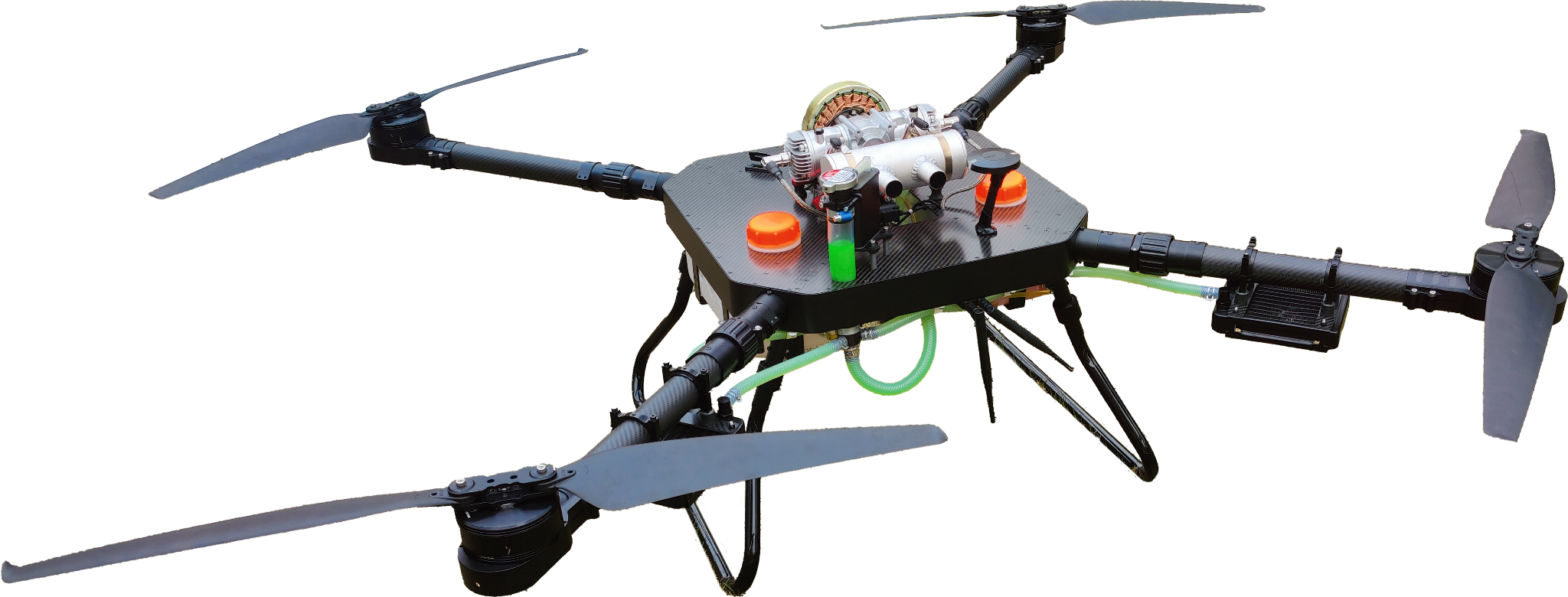 UAV configured with pipeline survey payload