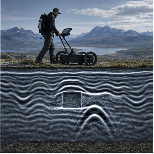 Ground penetrating radar sensor