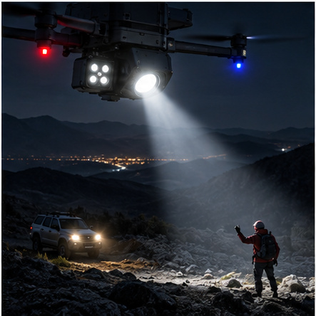 Searchlight payload