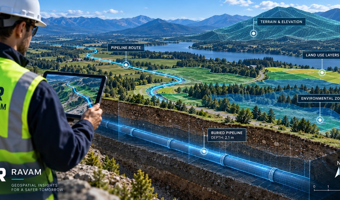 Multi-sensor geospatial data layers
