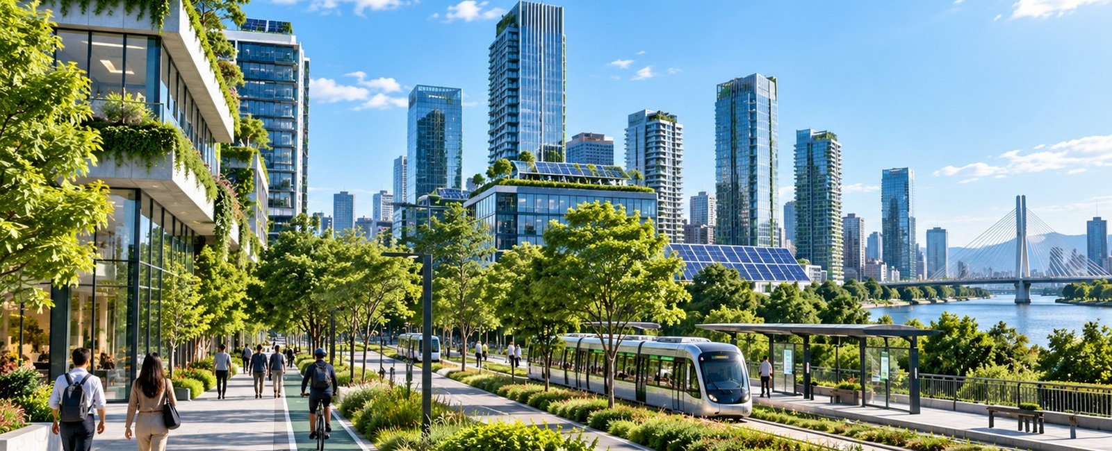 Connected sustainable urban infrastructure