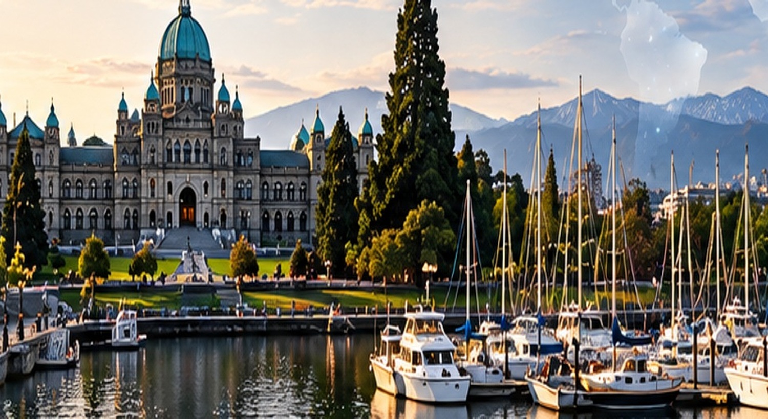 Victoria, British Columbia waterfront representing RAVAM's Canadian presence