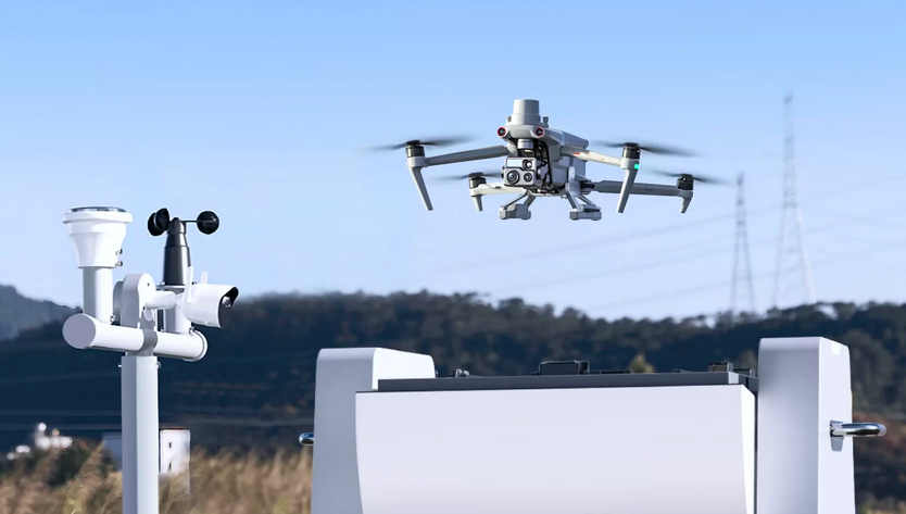 Autonomous drone nest docking station for 24/7 short-range monitoring operations